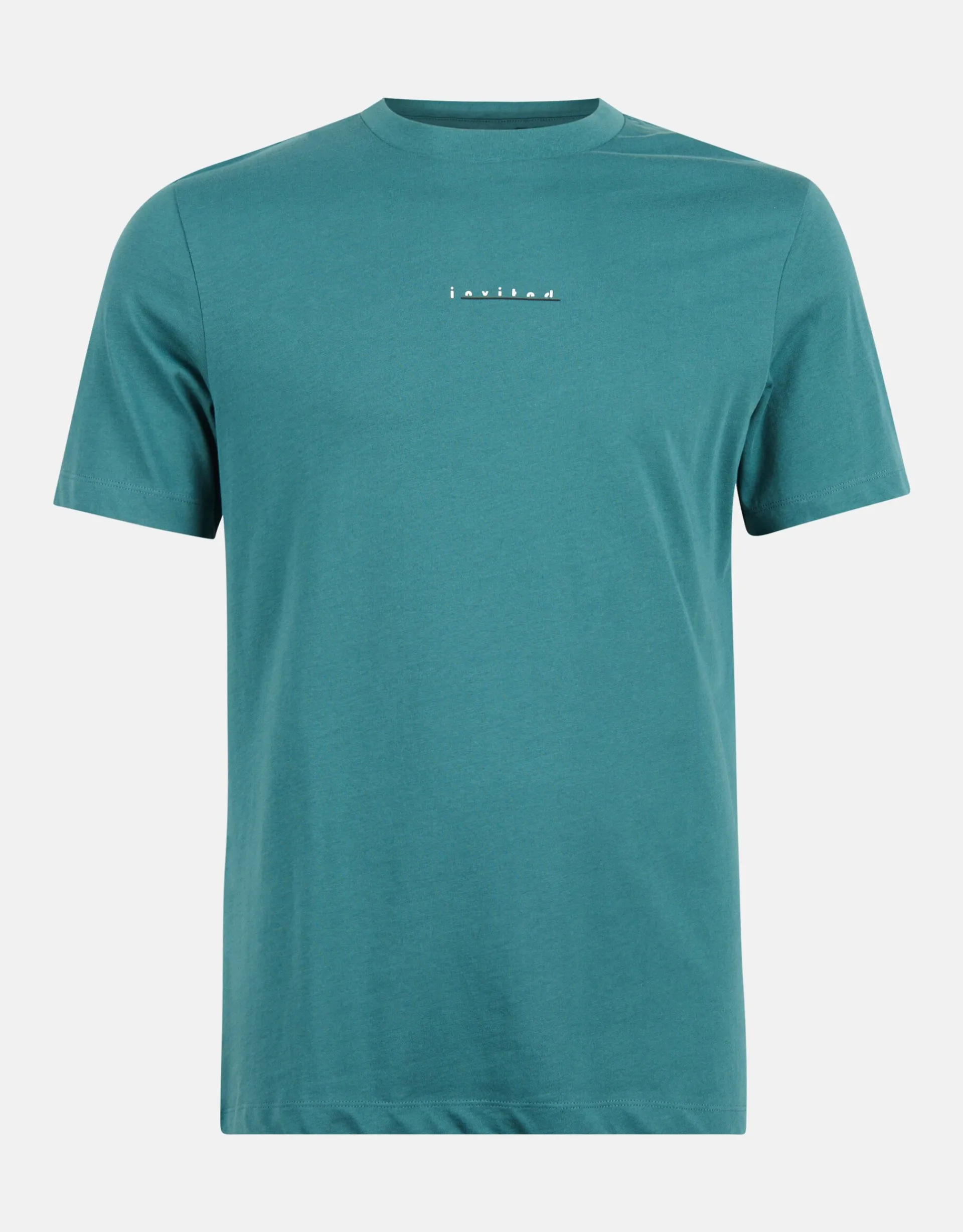 Shoeby Artwork T-shirt Turquoise<Heren T-Shirts En Polo's