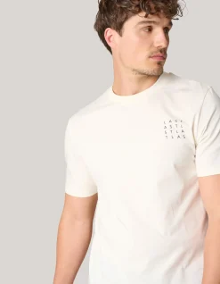 Shoeby Artwork T-shirt Wit<Heren T-Shirts En Polo's