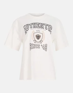 Shoeby Artwork T-shirt Wit<DAMES T-Shirts