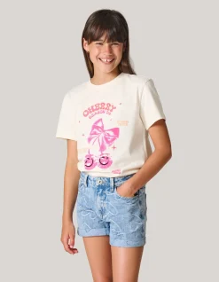 Shoeby Artwork T-shirt Wit< T-Shirts