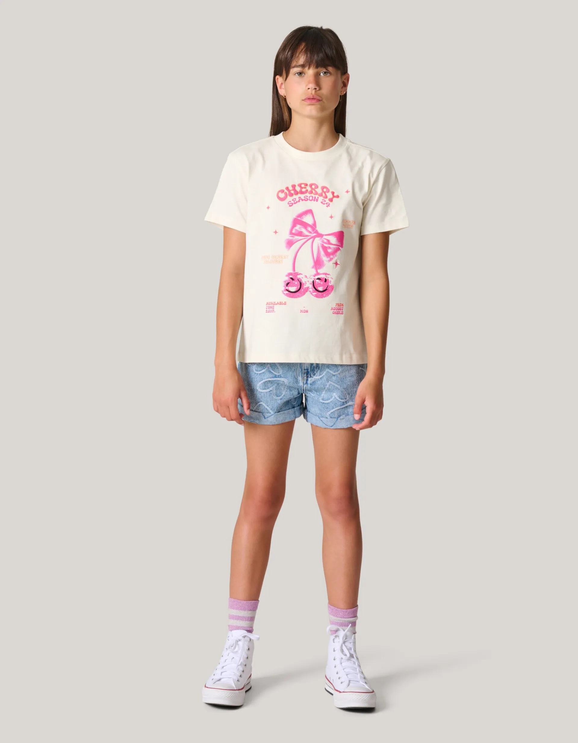Shoeby Artwork T-shirt Wit< T-Shirts