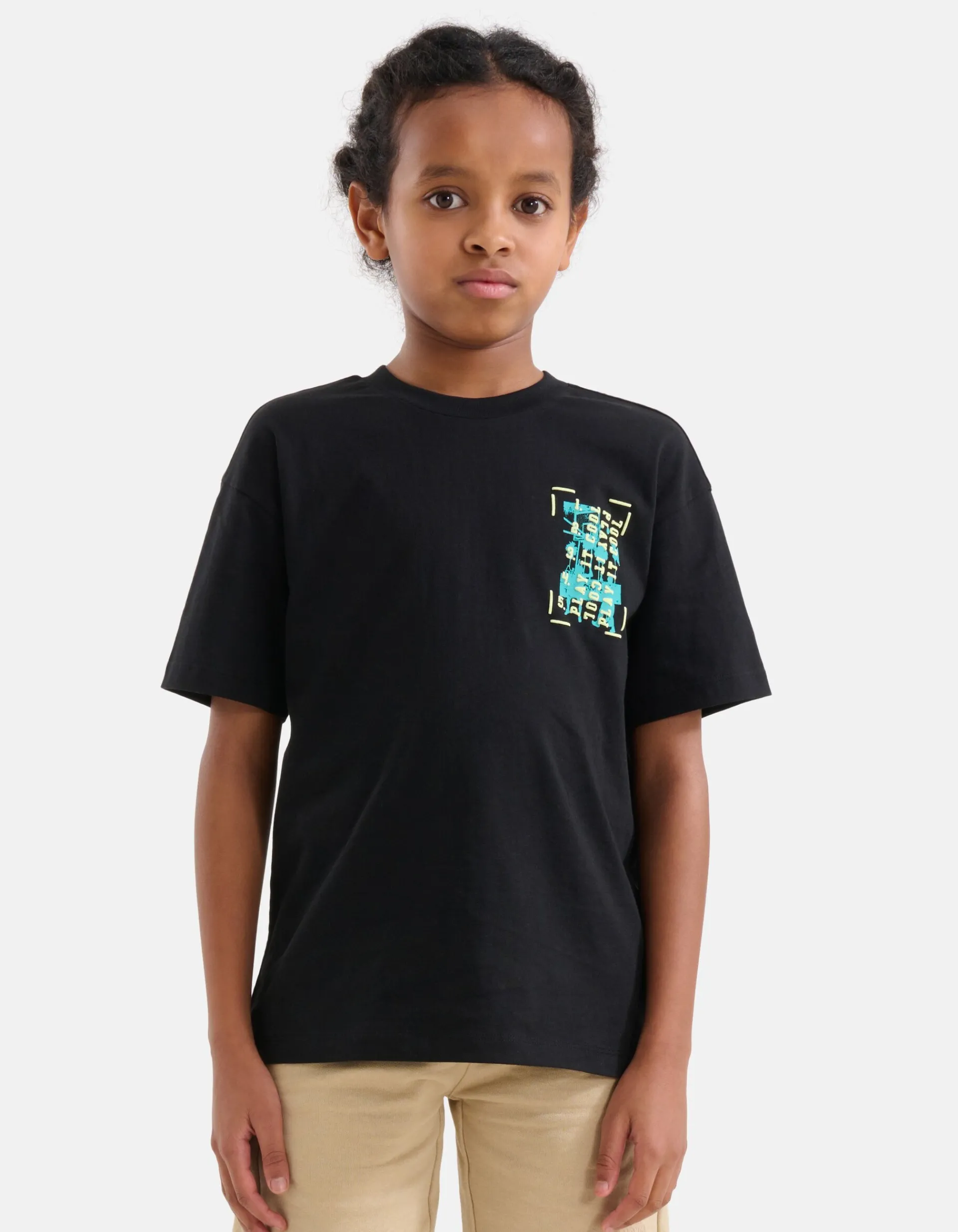 Shoeby Artwork T-shirt Zwart< T-Shirts
