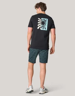 Shoeby Artwork T-shirt Zwart<Heren T-Shirts En Polo's