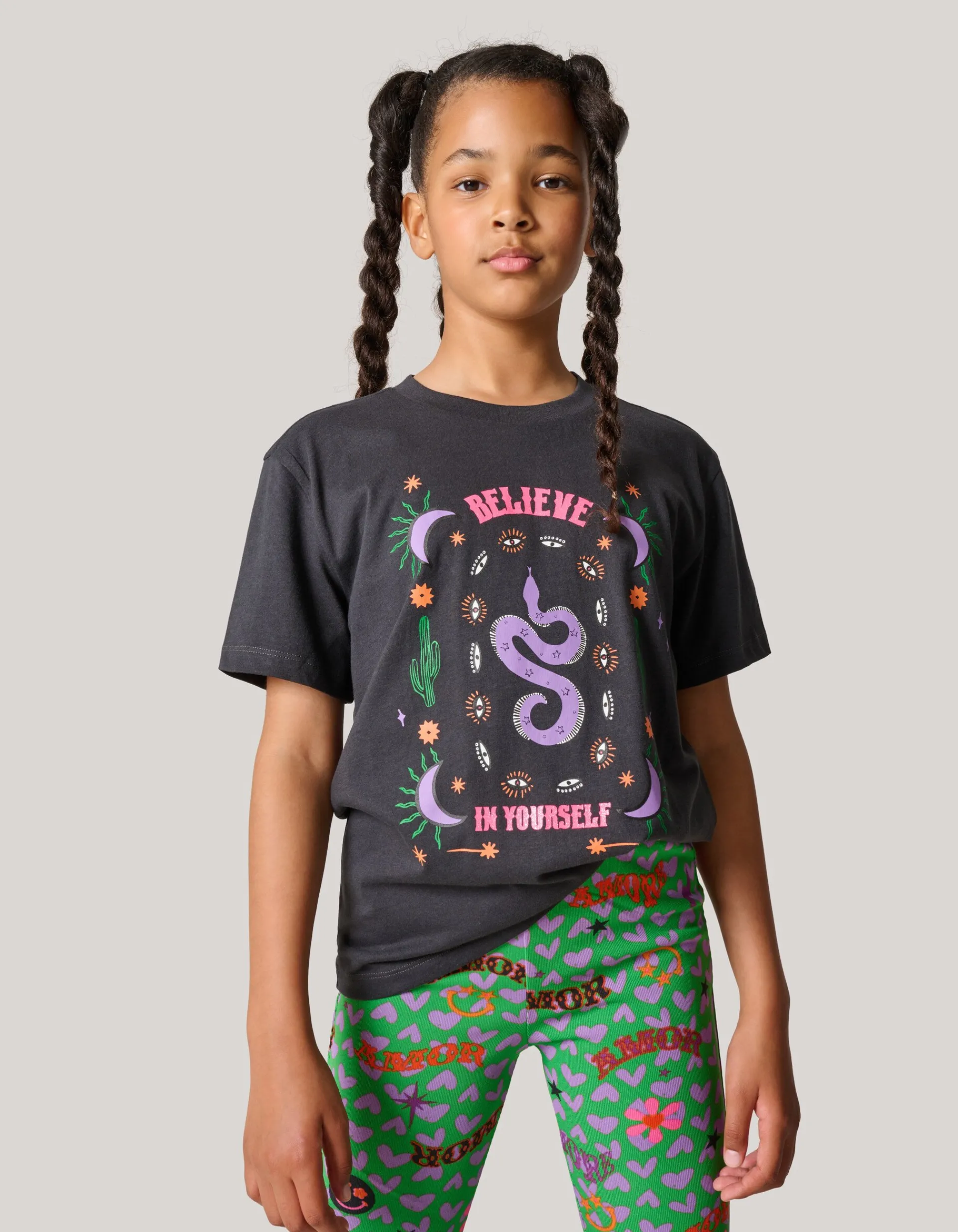 Shoeby Artwork T-shirt Zwart< T-Shirts