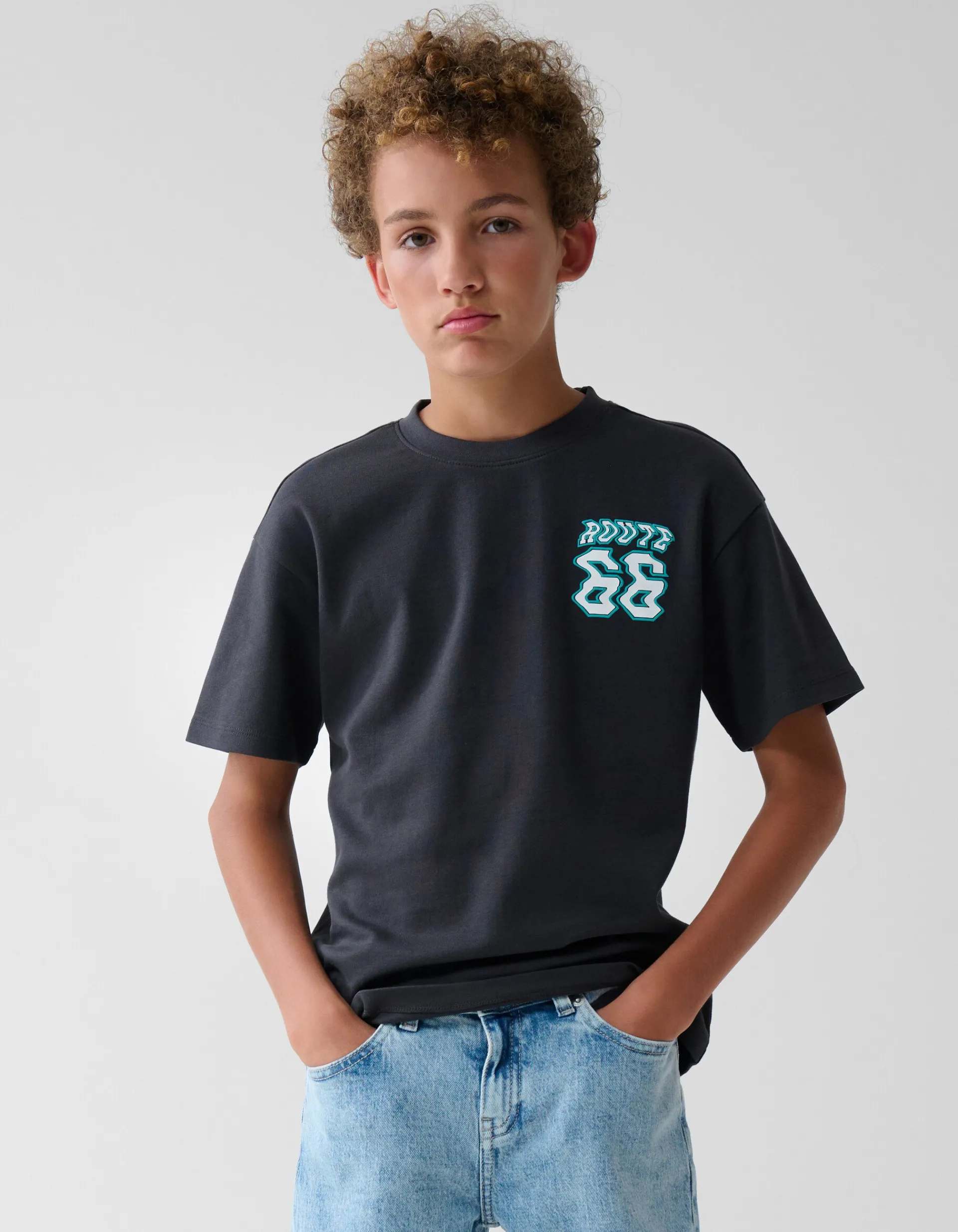 Shoeby Artwork T-shirt Zwart< T-Shirts