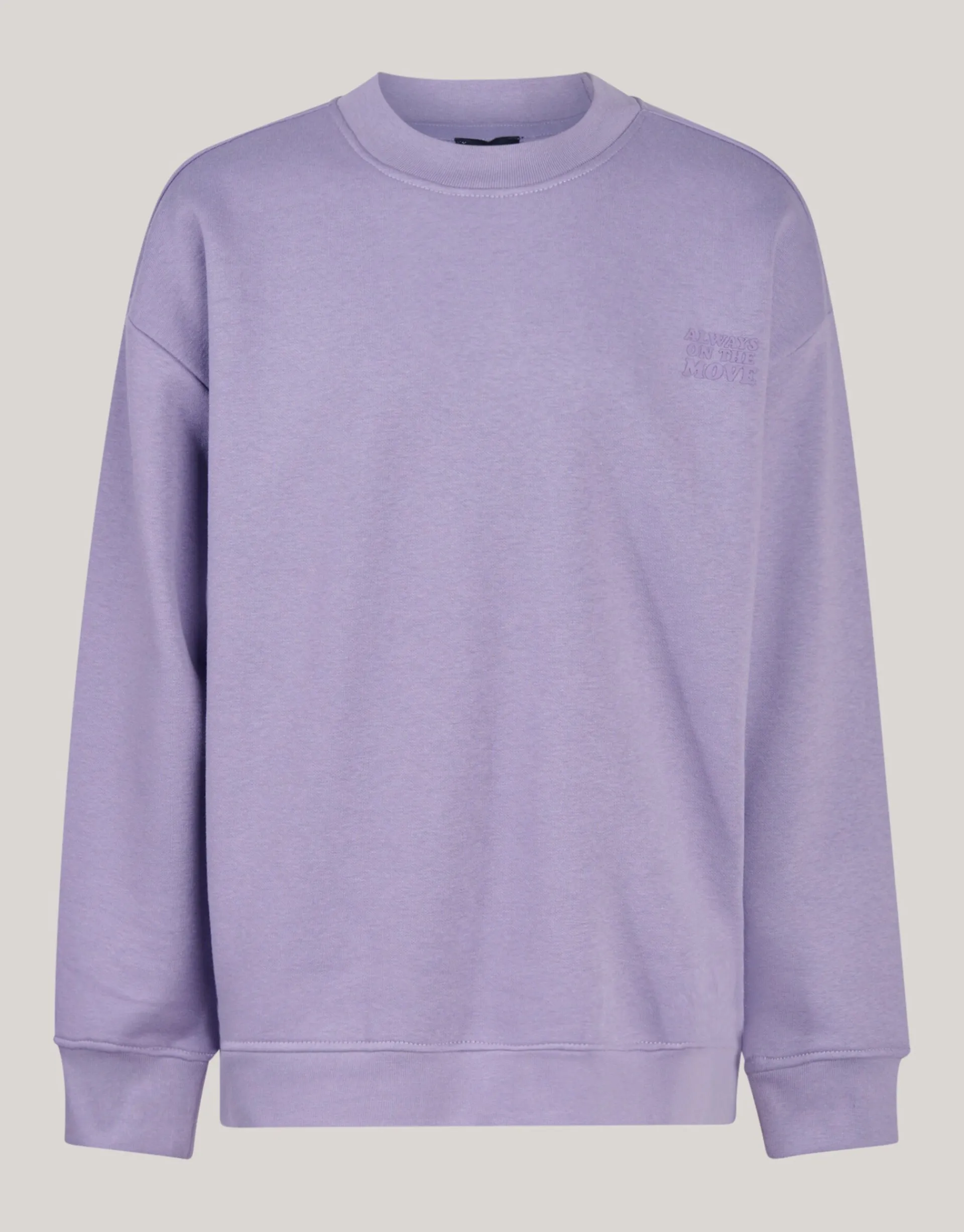 Shoeby Backprint Sweater Lichtpaars< Gebreide Truien|Sweaters