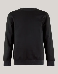 Shoeby Backprint Sweater Zwart<Heren Truien En Sweaters