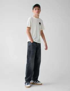 Shoeby Baggy Fit Jeans Donkergrijs< Jeans