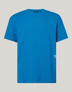 Shoeby Basic T-shirt Blauw<Heren T-Shirts En Polo's