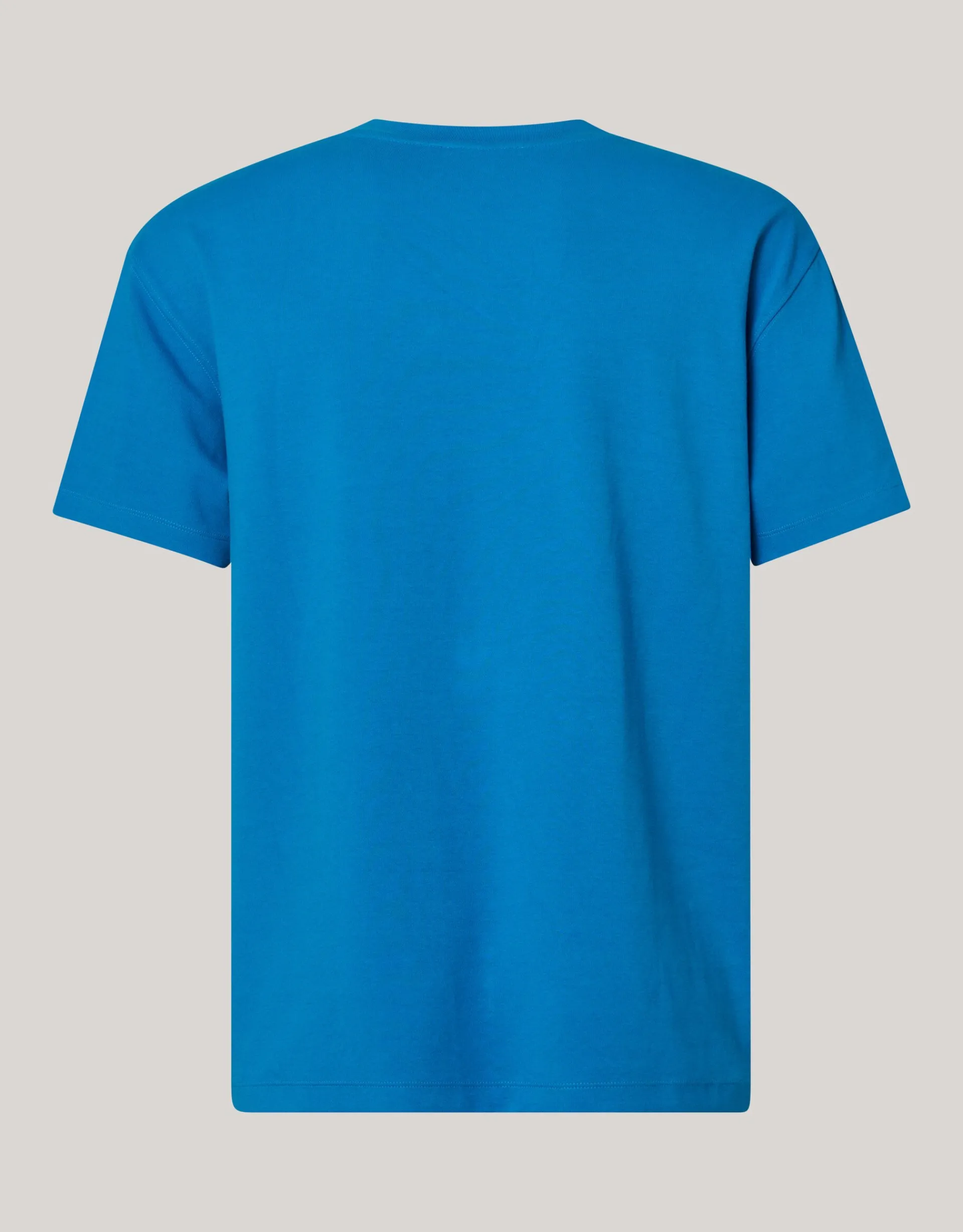 Shoeby Basic T-shirt Blauw<Heren T-Shirts En Polo's
