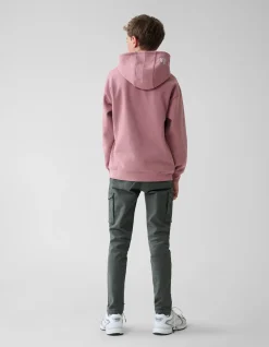 Shoeby Basis Artwork Hoodie Donkerroze< Gebreide Truien|Hoodies