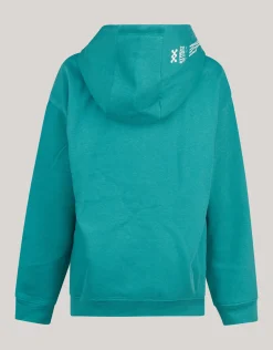 Shoeby Basis Artwork Hoodie Groen< Gebreide Truien|Hoodies