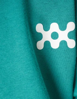 Shoeby Basis Artwork Hoodie Groen< Gebreide Truien|Hoodies