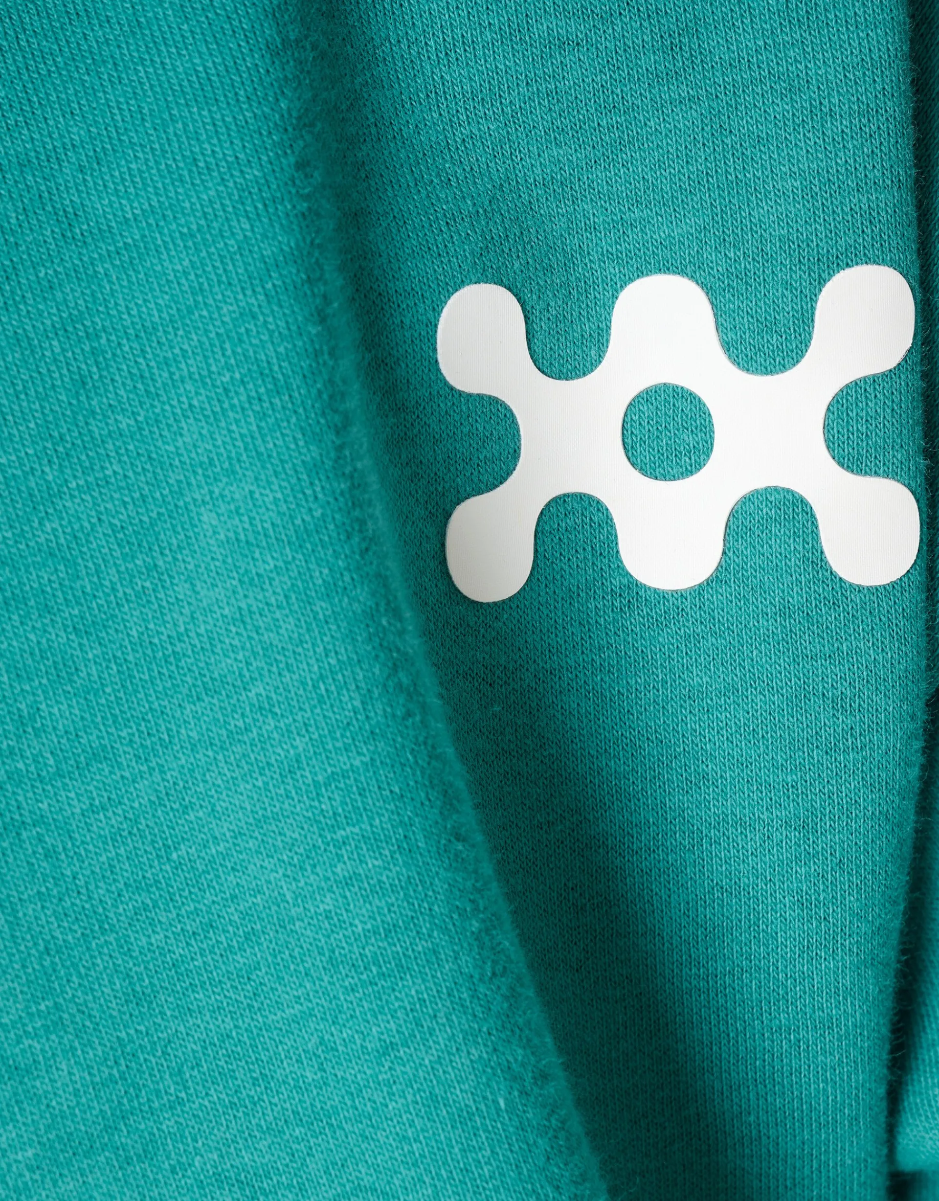 Shoeby Basis Artwork Hoodie Groen< Gebreide Truien|Hoodies