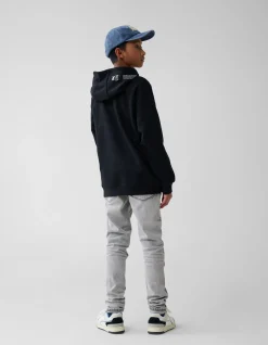 Shoeby Basis Artwork Hoodie Zwart< Gebreide Truien|Hoodies