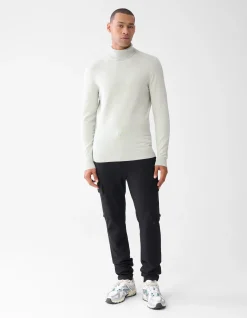 Shoeby Basis Coltrui Lichtgrijs<Heren Truien En Sweaters