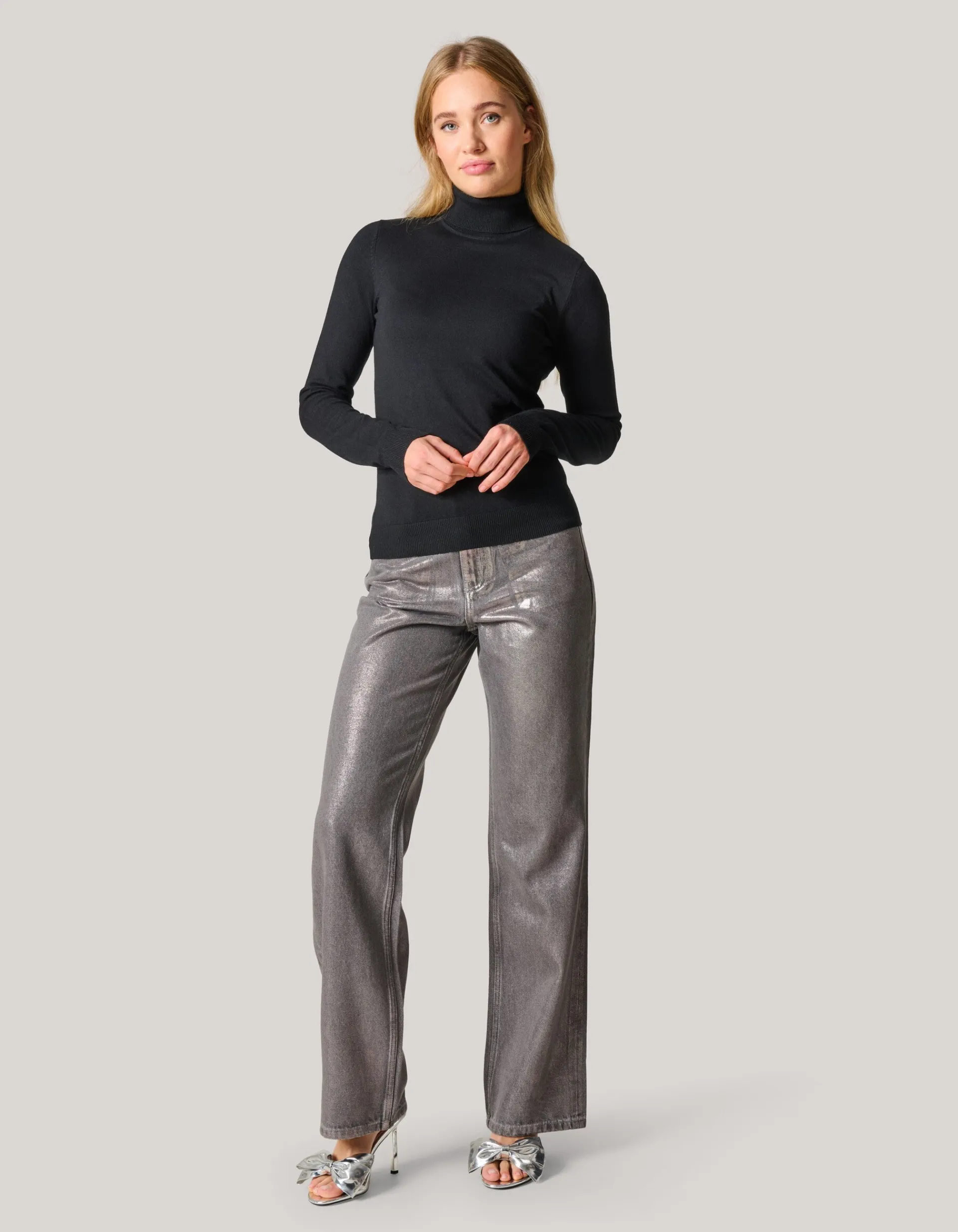 Shoeby Basis Coltrui Zwart<DAMES Truien En Sweaters