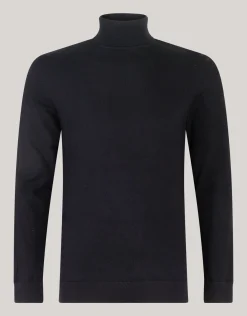 Shoeby Basis Coltrui Zwart<Heren Truien En Sweaters