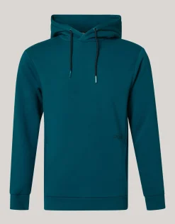 Shoeby Basis Hoodie Donkergroen<Heren Truien En Sweaters