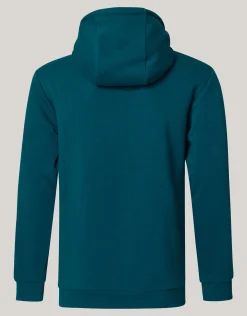 Shoeby Basis Hoodie Donkergroen<Heren Truien En Sweaters