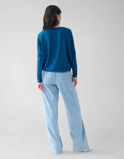 Shoeby Basis Oversized Top Donkerblauw<DAMES Tops