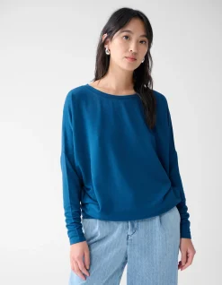 Shoeby Basis Oversized Top Donkerblauw<DAMES Tops