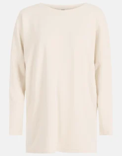 Shoeby Basis Oversized Top Gebroken Wit<DAMES Tops