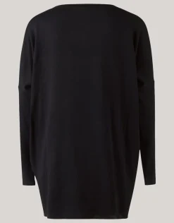 Shoeby Basis Oversized Top Zwart<DAMES T-Shirts|Tops