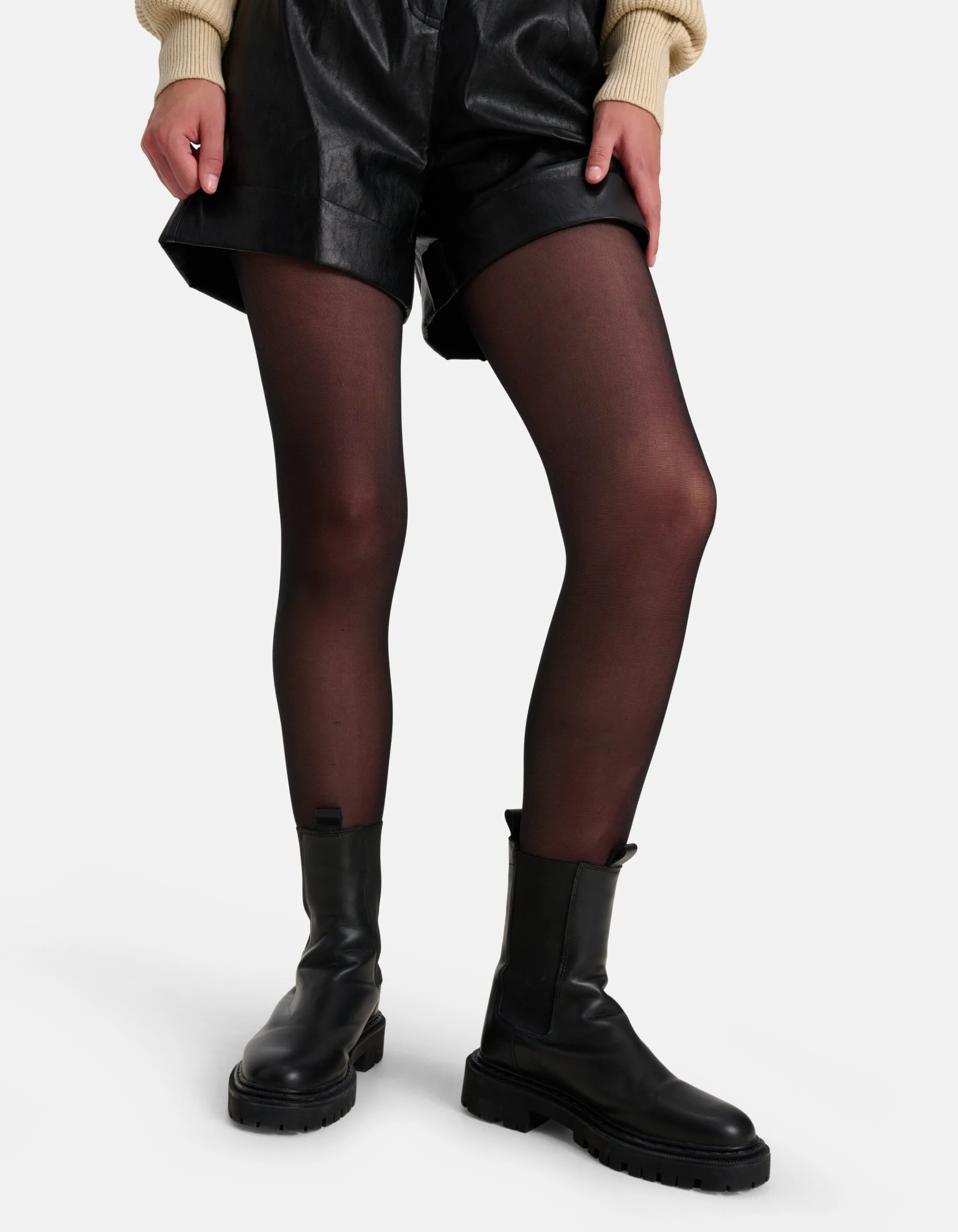 Shoeby Basis Panty Zwart 40 Denier 2 Pack<DAMES Panty's