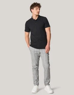 Shoeby Basis Polo Zwart<Heren T-Shirts En Polo's