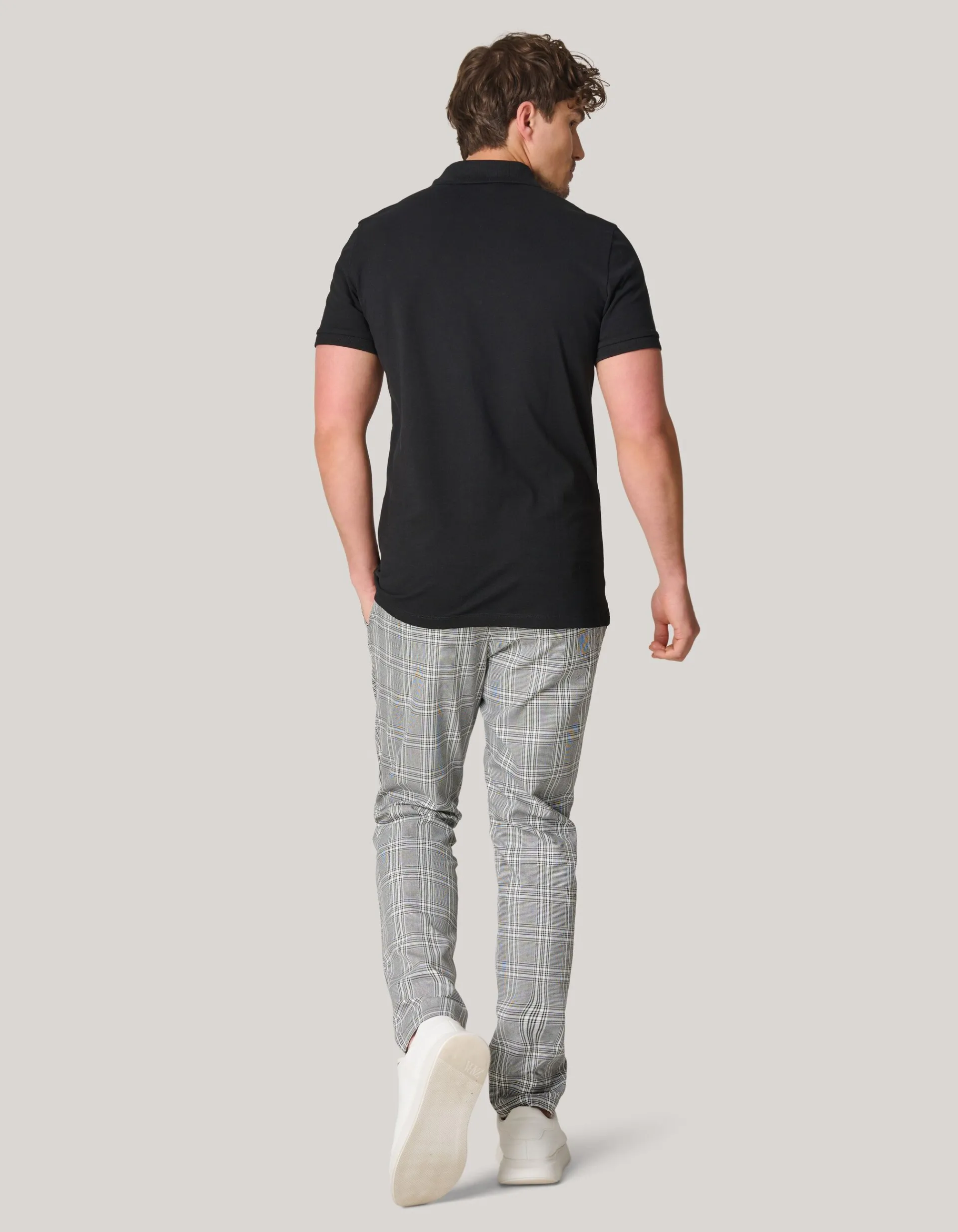 Shoeby Basis Polo Zwart<Heren T-Shirts En Polo's