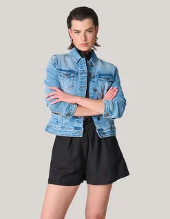 Shoeby Basis Spijkerjack<DAMES Jacks