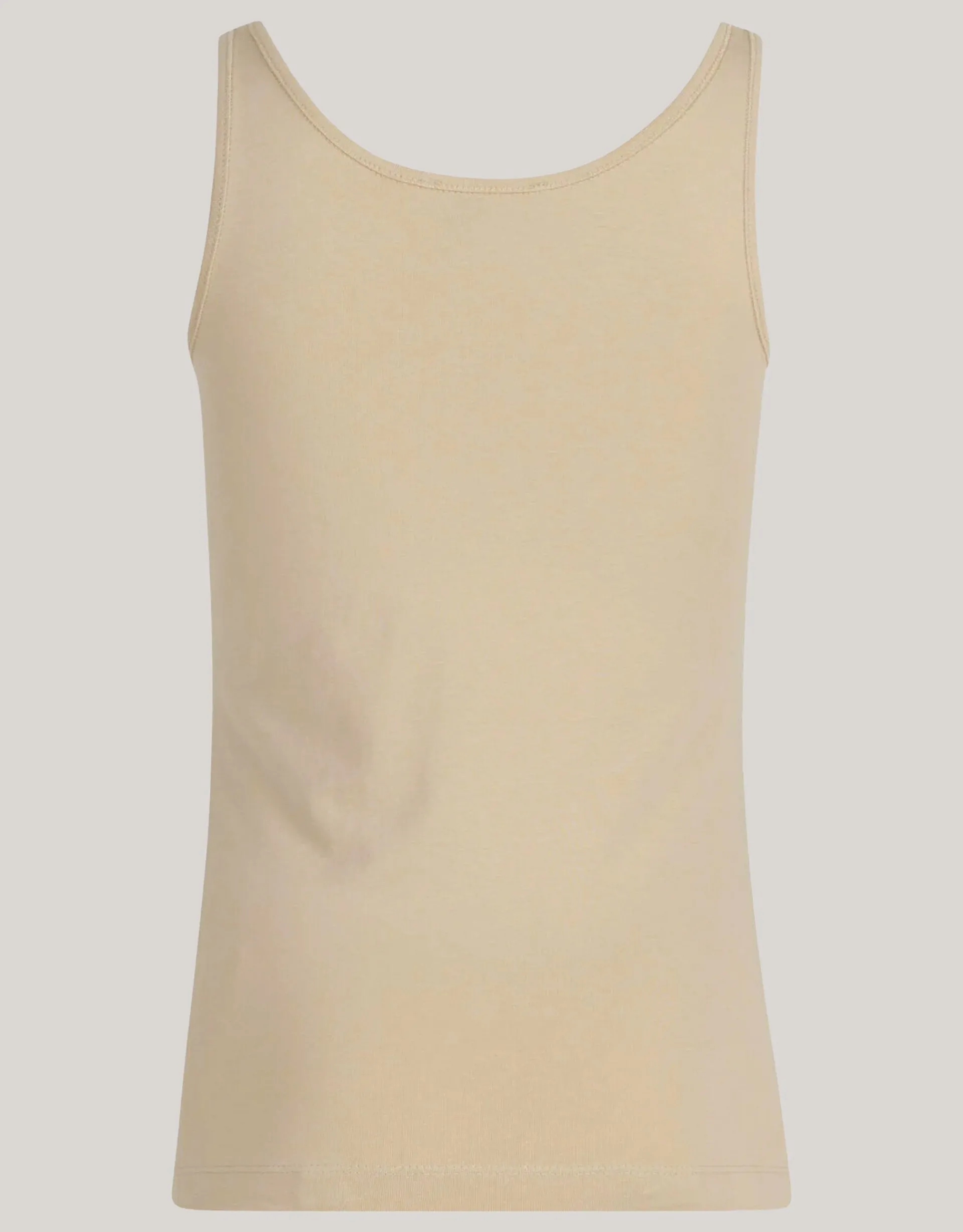 Shoeby Basis Tanktop Beige<DAMES Tops