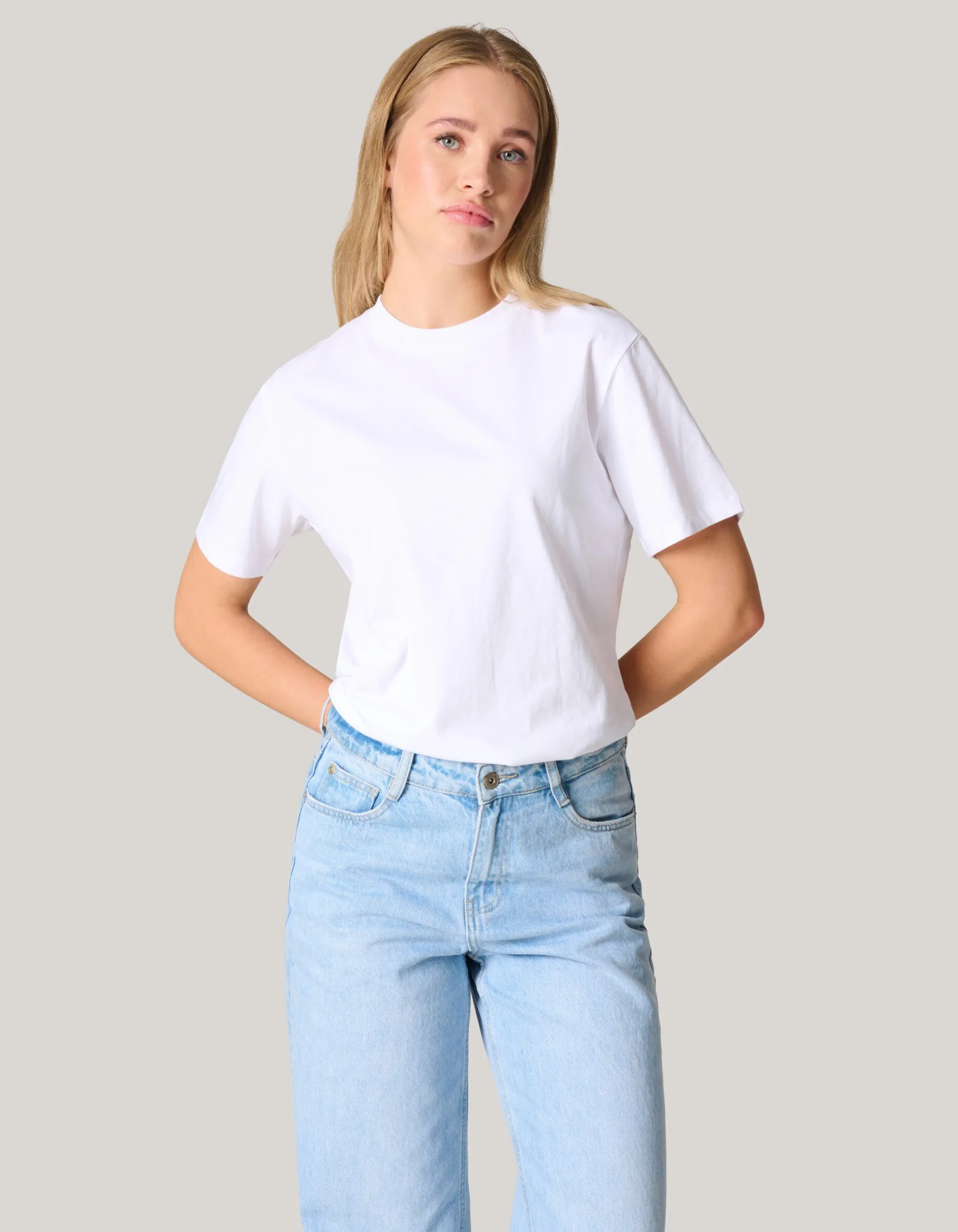 Shoeby Basis T-shirt Wit<DAMES T-Shirts