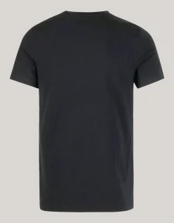 Shoeby Basis T-shirt Zwart<Heren T-Shirts En Polo's