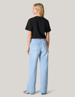 Shoeby Basis T-shirt Zwart<DAMES T-Shirts