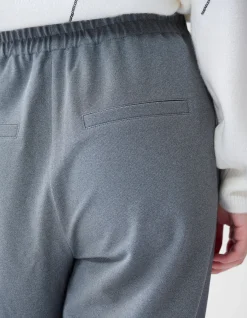 Shoeby Basis Wide Leg Broek Grijs<DAMES Broeken