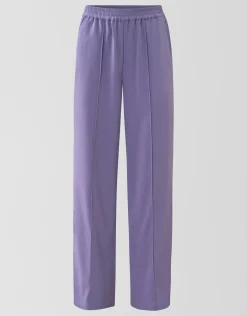 Shoeby Basis Wide Leg Broek Paars<DAMES Broeken