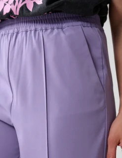 Shoeby Basis Wide Leg Broek Paars<DAMES Broeken