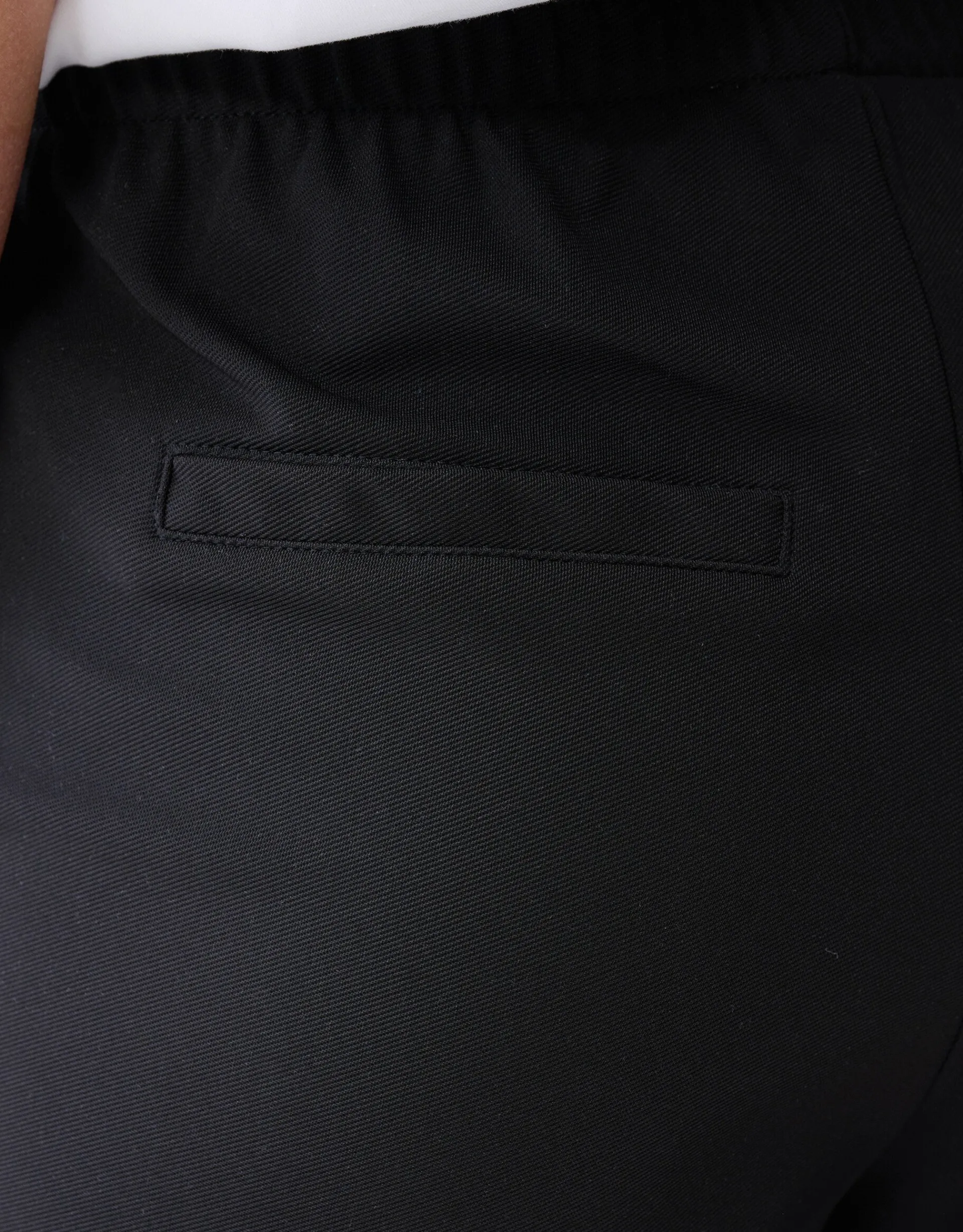 Shoeby Basis Wide Leg Broek Zwart<DAMES Broeken