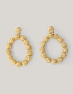 Shoeby Beaded Oorbellen Goud<DAMES Sieraden