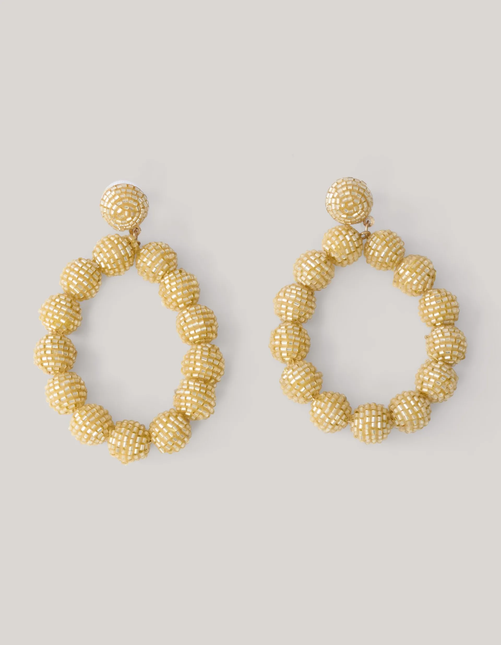 Shoeby Beaded Oorbellen Goud<DAMES Sieraden
