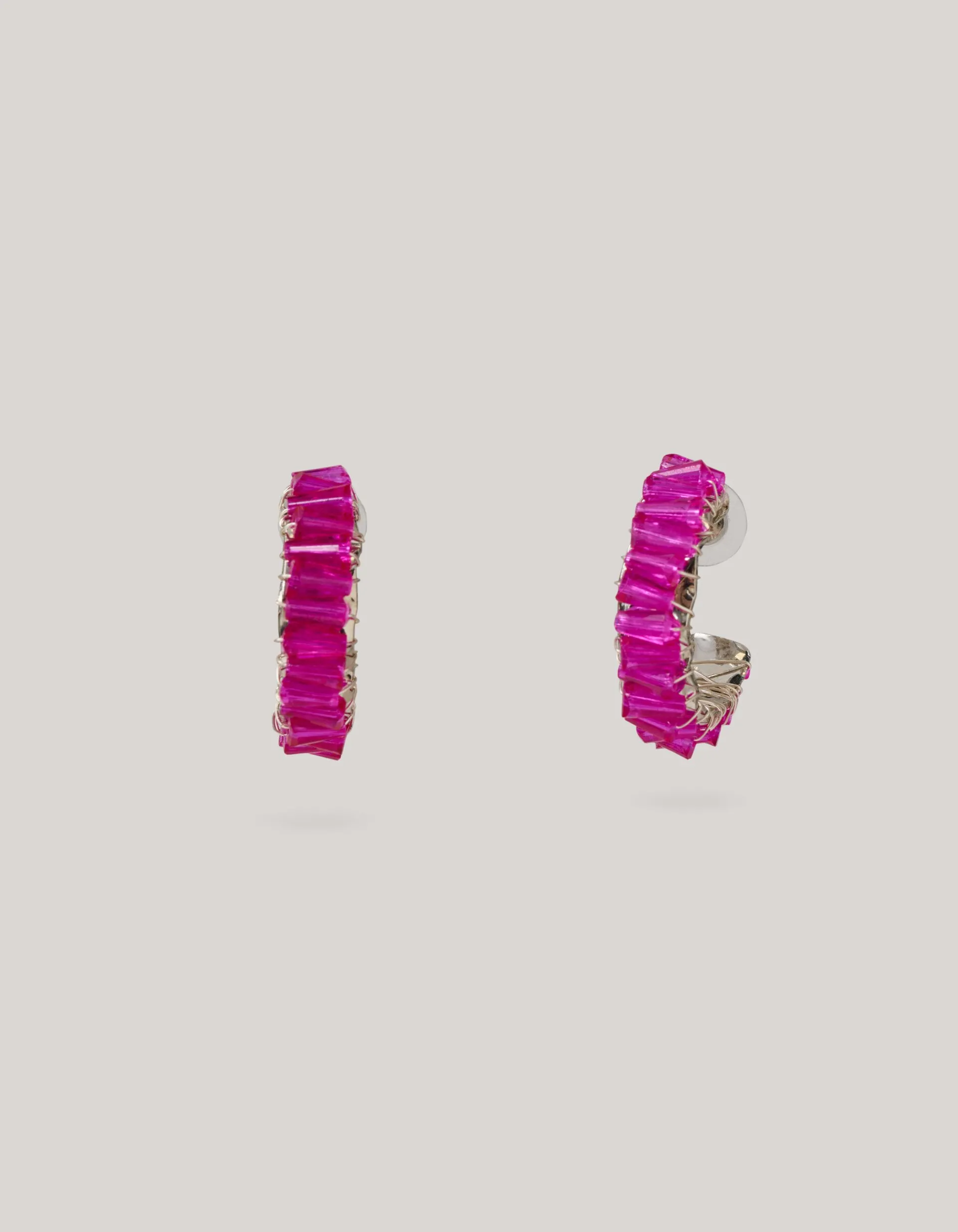 Shoeby Beaded Oorbellen Paars<DAMES Sieraden
