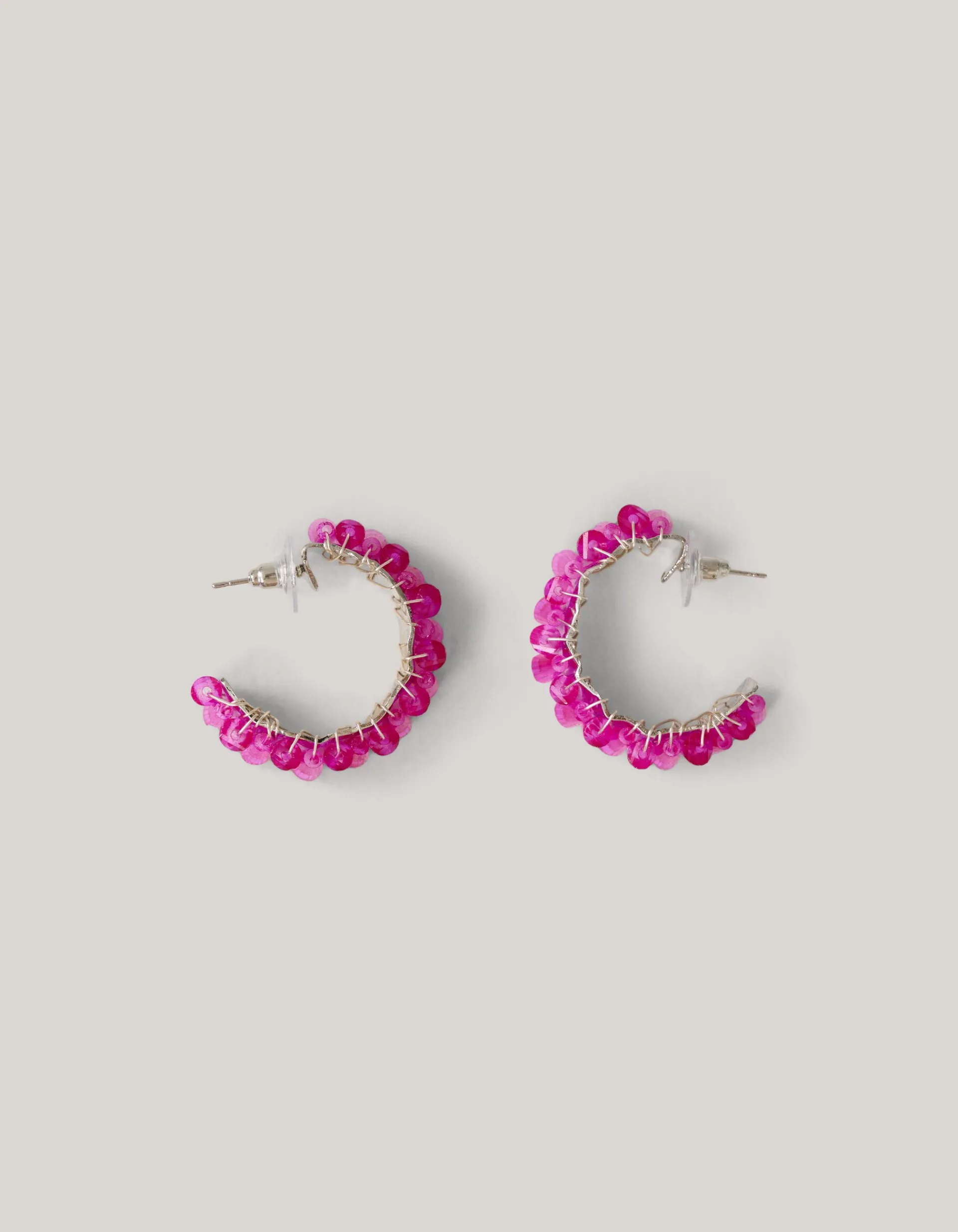 Shoeby Beaded Oorbellen Paars<DAMES Sieraden