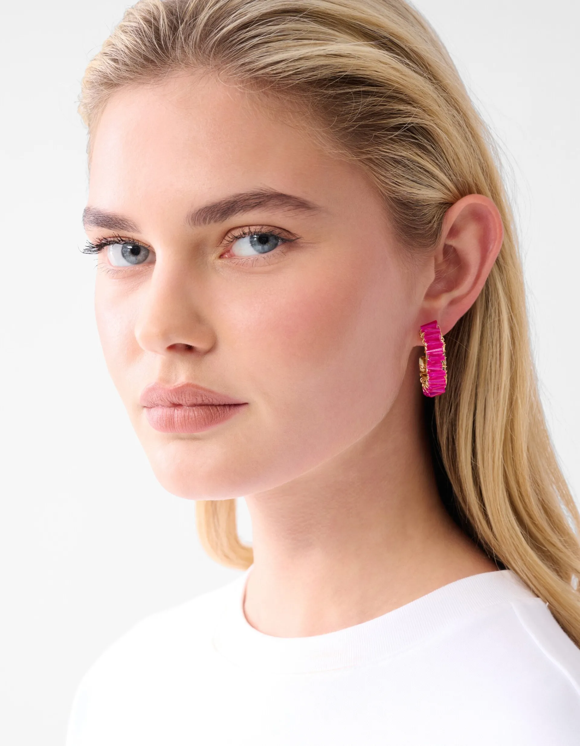 Shoeby Beaded Oorbellen Roze<DAMES Sieraden