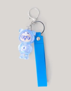 Shoeby Beer Sleutelhanger Blauw< Overige Accessoires