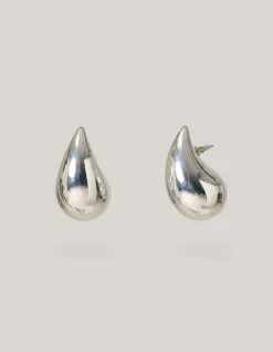 Shoeby Big Drop Shape Oorbellen Zilver<DAMES Sieraden