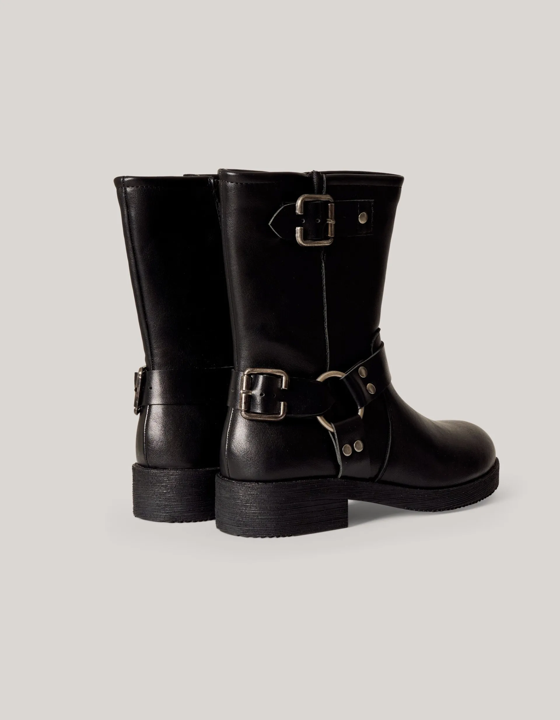 Shoeby Biker Laarzen Zwart< Laarzen
