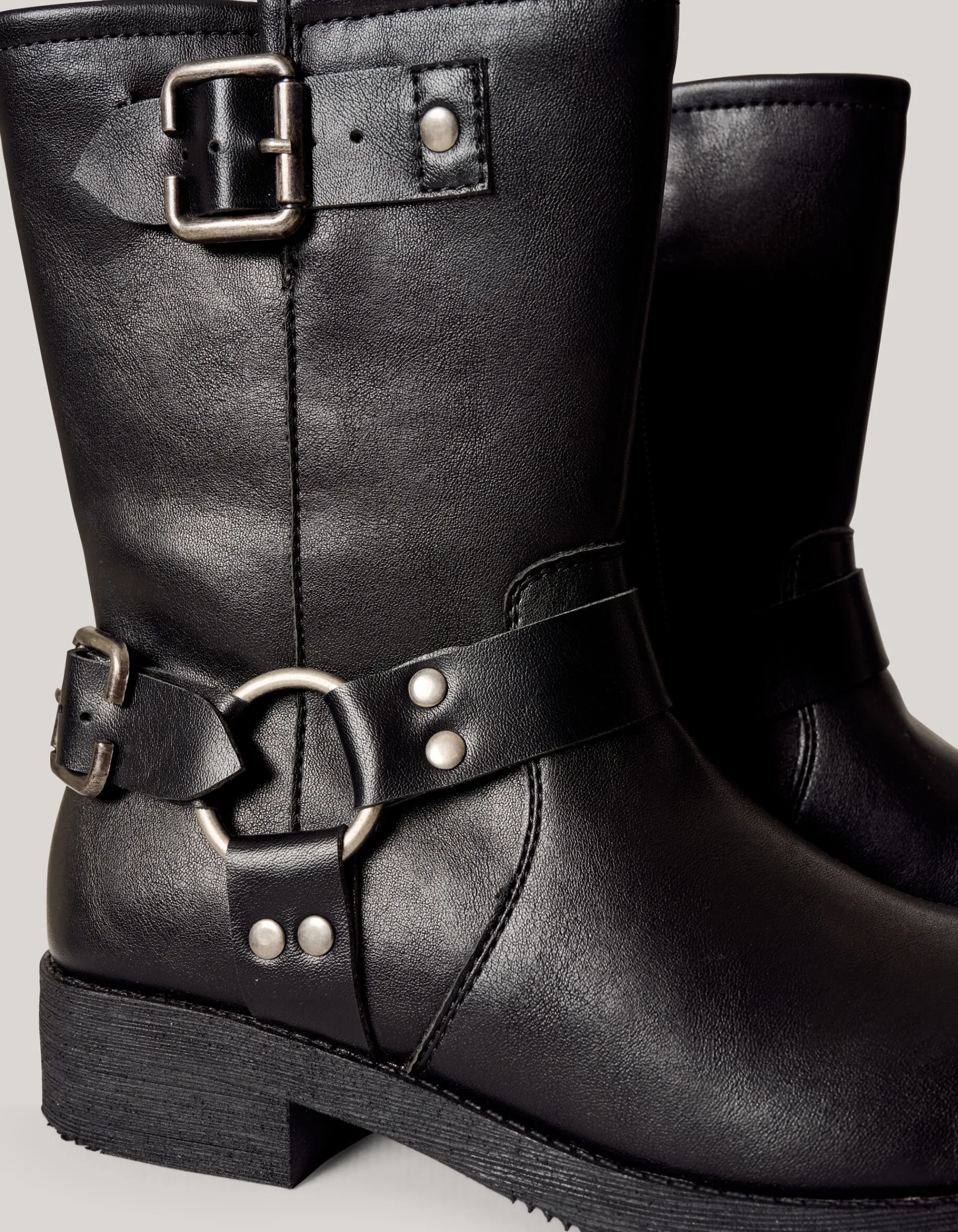 Shoeby Biker Laarzen Zwart< Laarzen