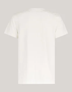 Shoeby Block Structuur T-shirt Gebroken Wit<Heren T-Shirts En Polo's
